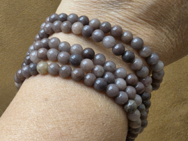 Paarse aventurijn armband 6 mm