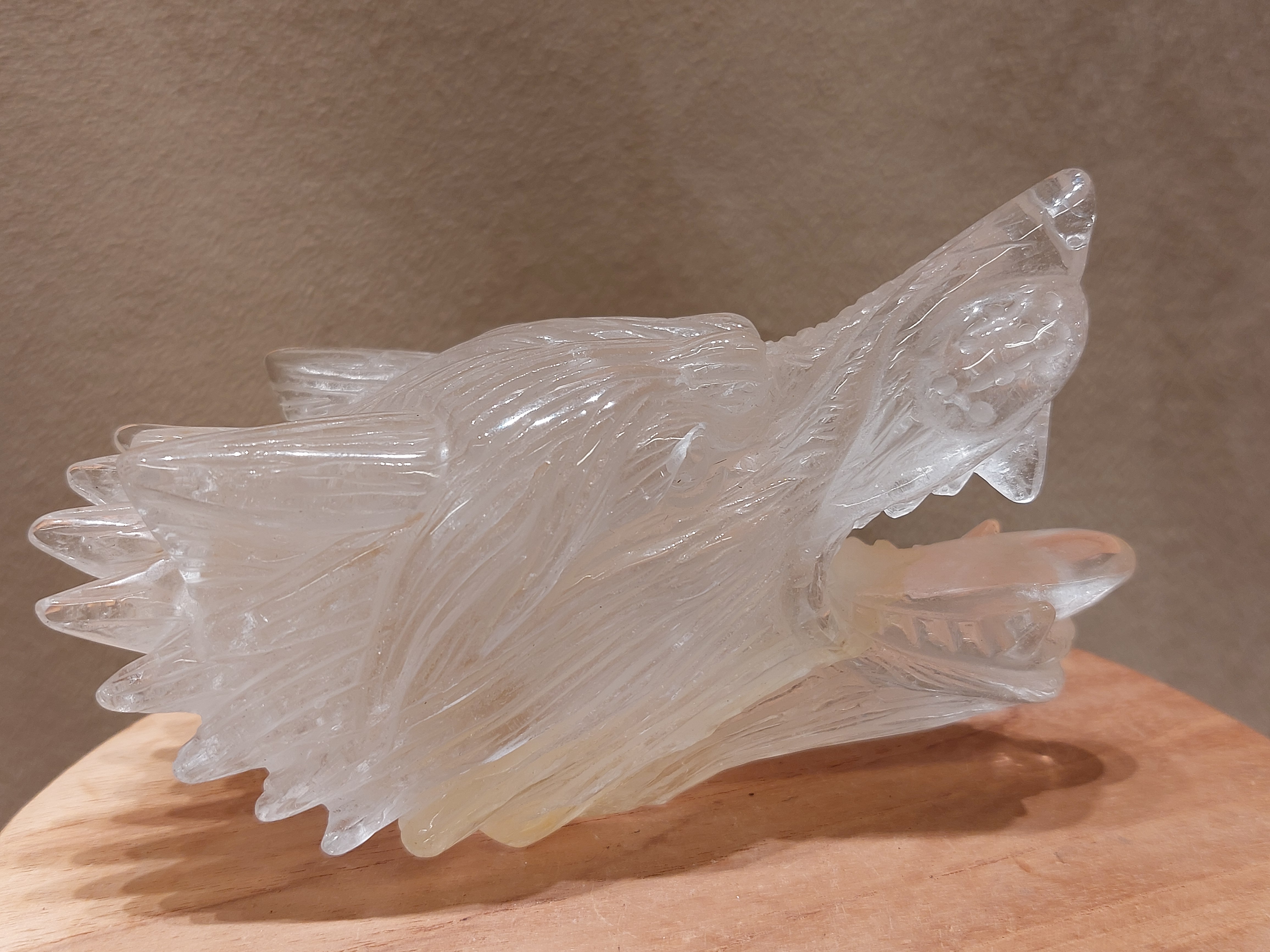 Bergkristal wolf
