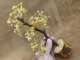 Gele aventurijn edelsteenboom