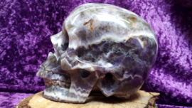 Amethist human skull