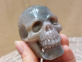 Druif agaat of grape agaat human skull