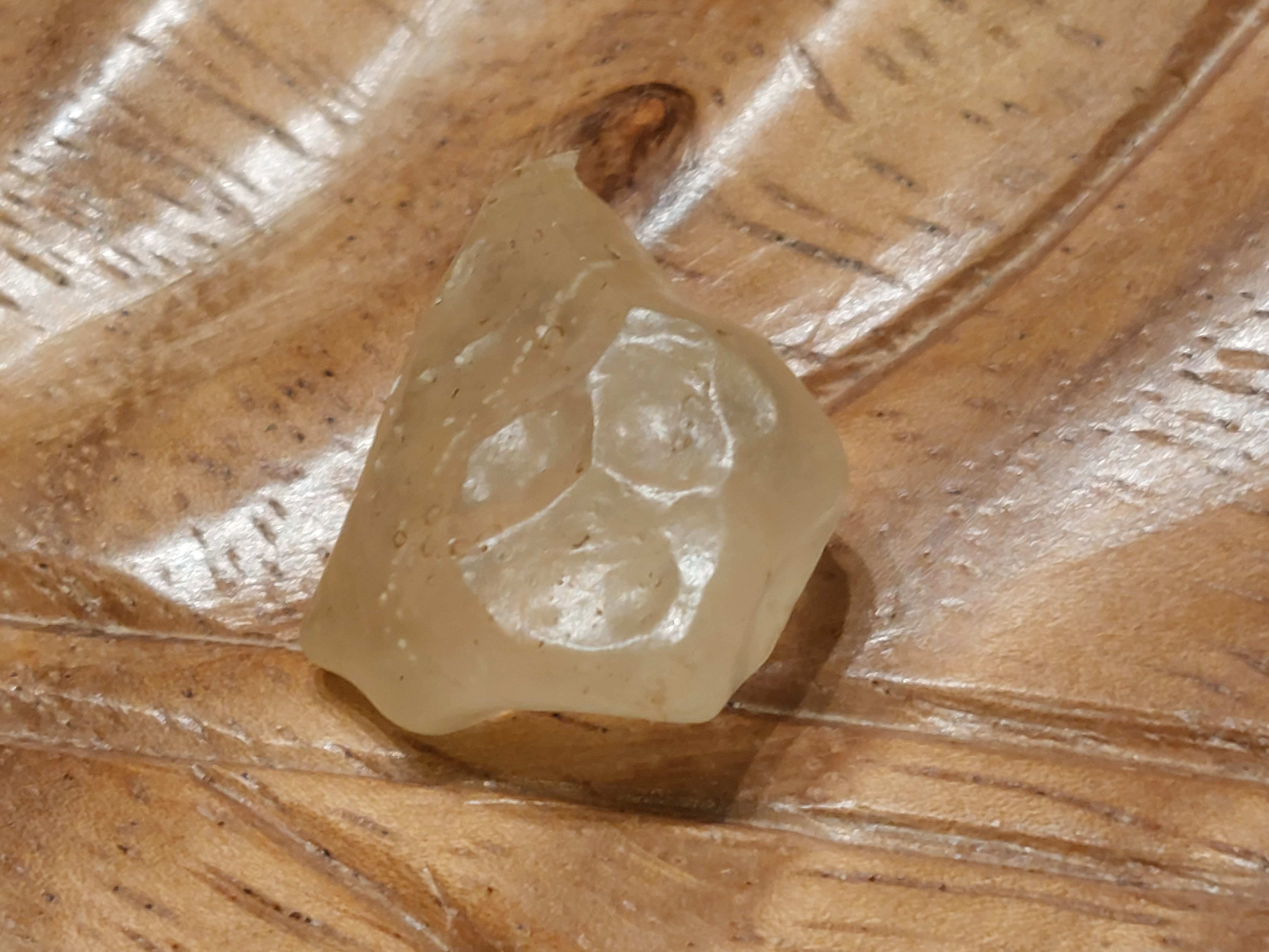 Libisch glas/goud tektiet