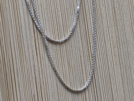 Zilveren ketting 42 cm