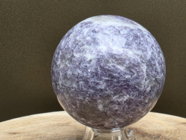 Lepidoliet met roze toermalijn bol "unicorn stone"
