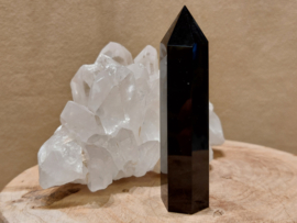 Zwarte obsidiaan punt