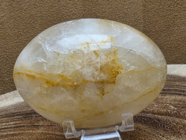 Golden healer of limoniet kwarts handsteen