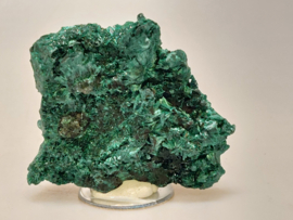 Malachiet ruw cluster/zijde malachiet, Congo