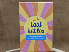 Laat het los, inspiratiekaarten