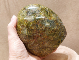 Groene opaal sculptuur
