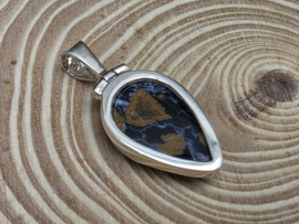 Pietersiet hanger in zilver