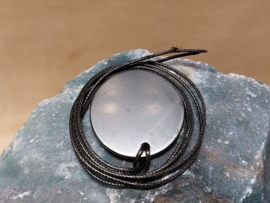 Shungit hanger met flower of life