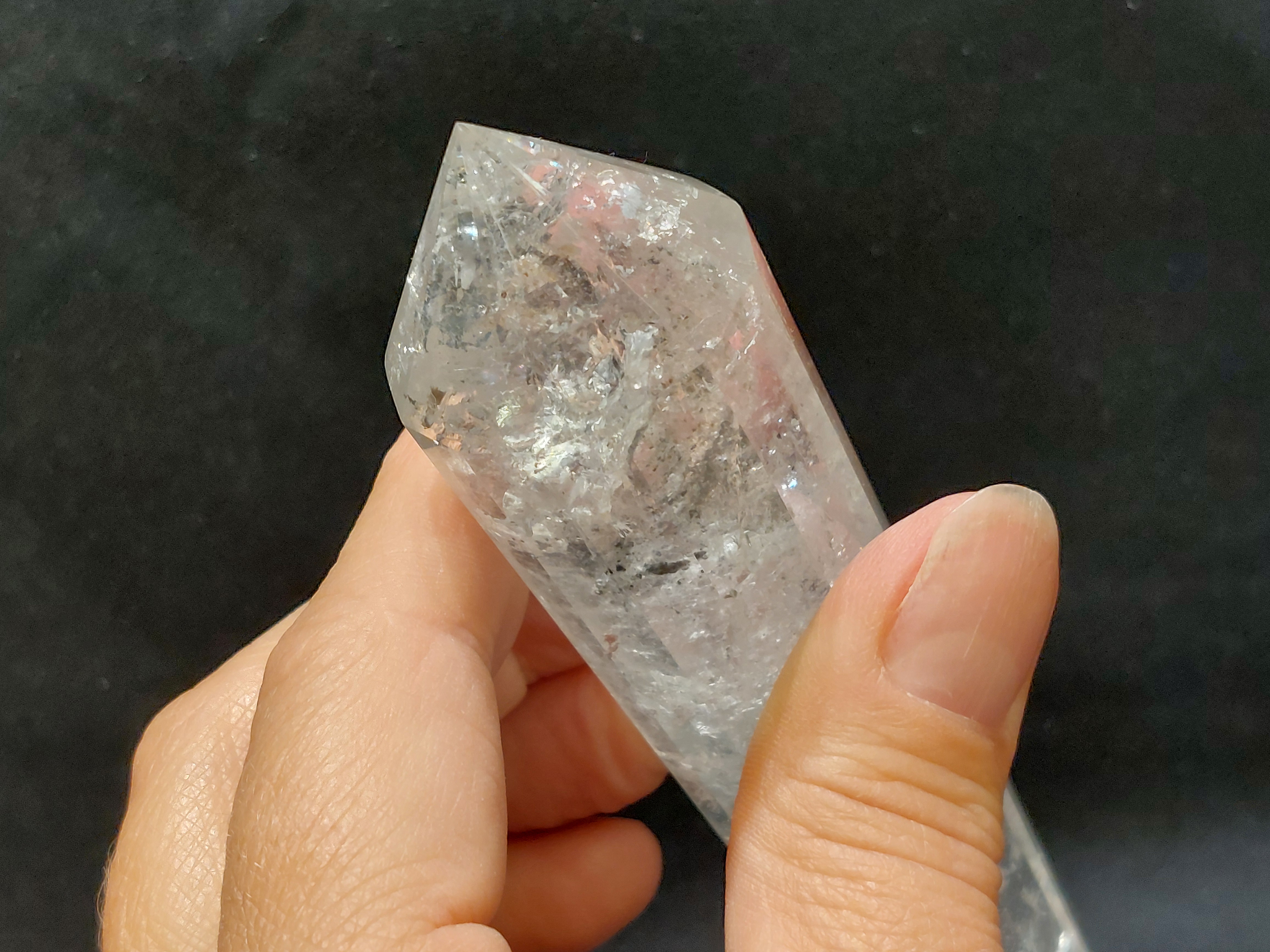 Bergkristal vogel phi kristal uit Brazilië