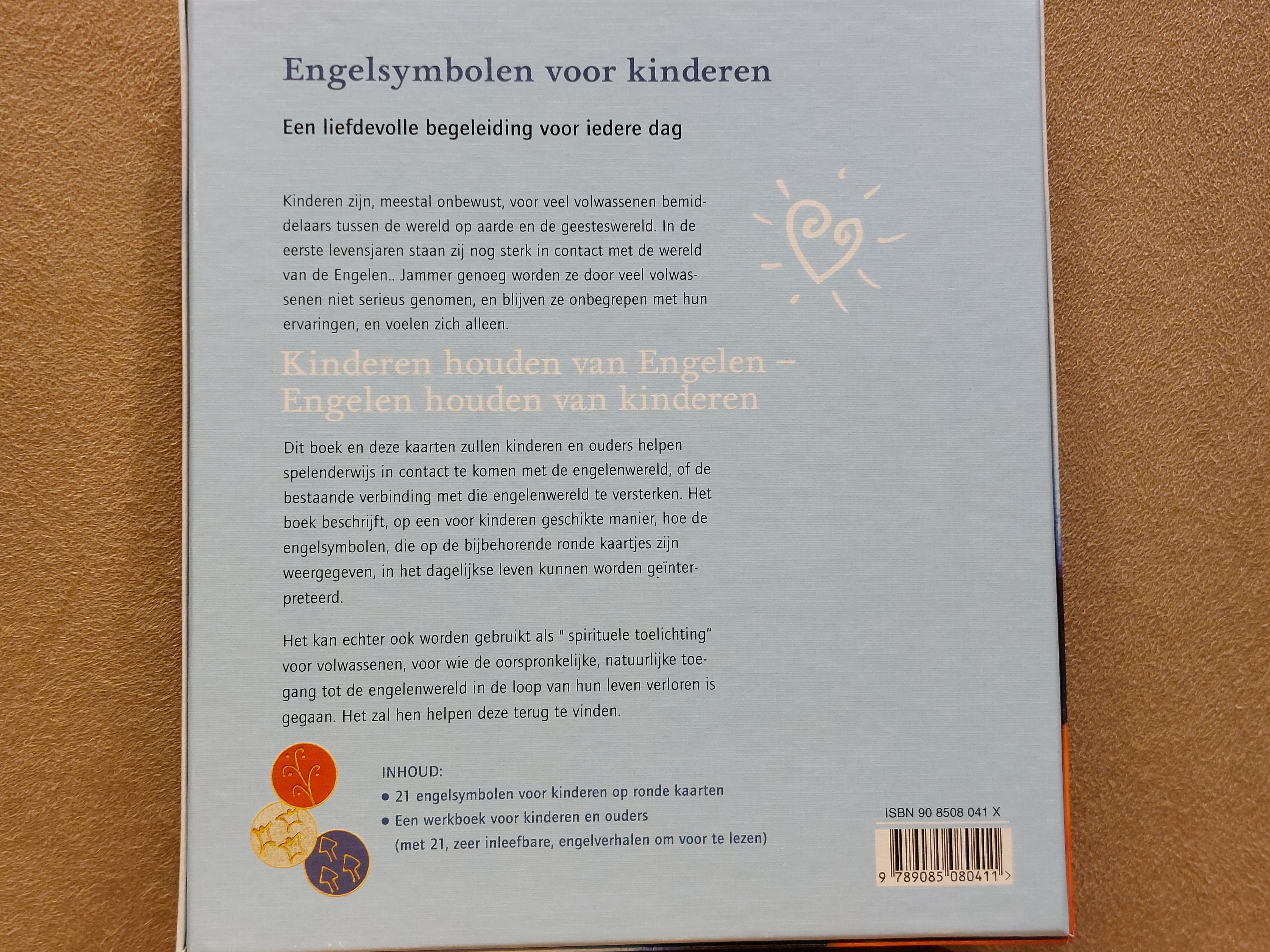 Engelensymbolen voor kinderen,  kaartenset