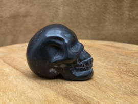 Zwarte toermalijn human skull