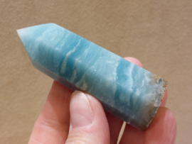 Blue carribean calciet punt
