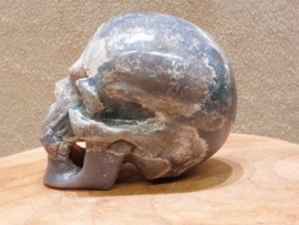 Druif agaat of grape agaat human skull