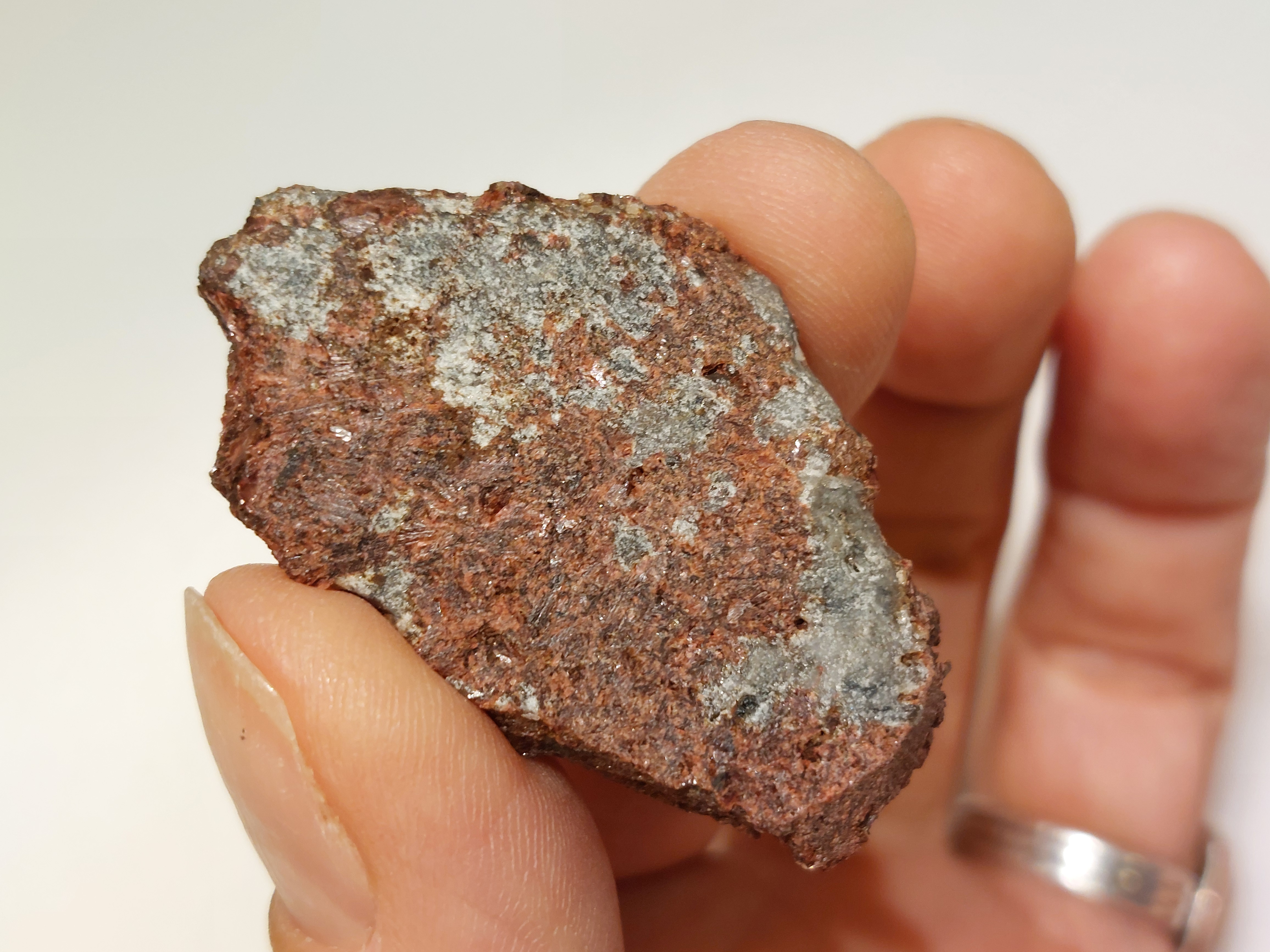 Erytriet cluster gekristalliseerde groeivorm