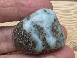 Larimar knuffelsteen