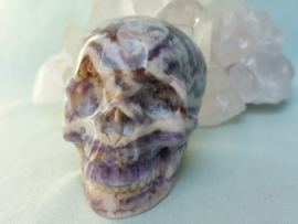 Amethist human skull