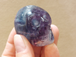 Fluoriet human skull
