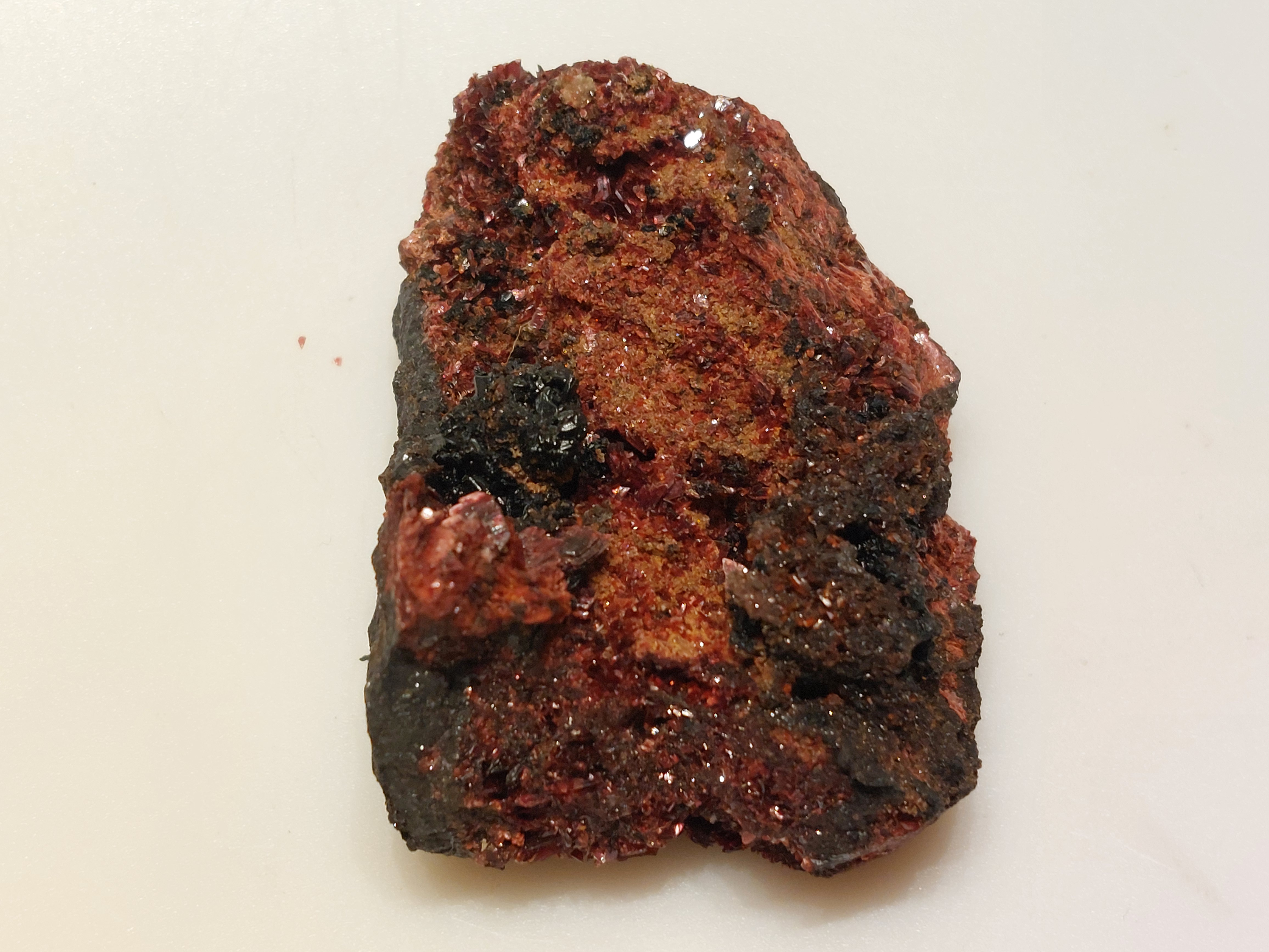 Erytriet cluster gekristalliseerde groeivorm