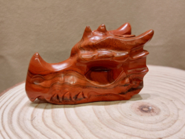 Rode jaspis draak