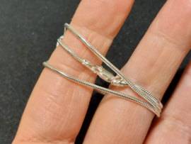 Zilveren ketting 40 cm
