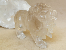 Bergkristal leeuw