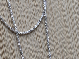 Zilveren ketting 42 cm