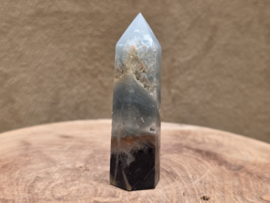 Blue carribean calciet punt