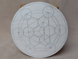 Grid plaat Metatron 19 cm