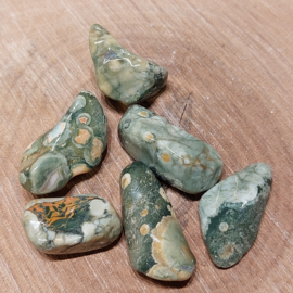 Rhyoliet kleine steentjes 6 stuks