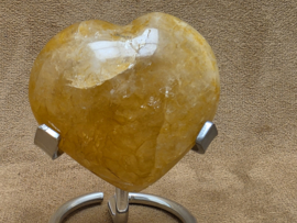 Golden healer of limoniet kwarts hart