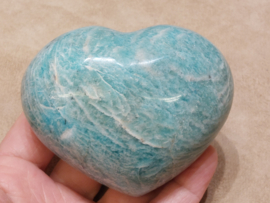 Amazoniet hart
