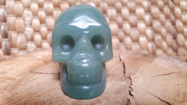 Groene aventurijn skull