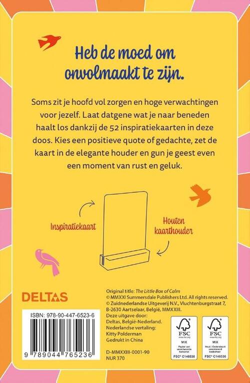 Laat het los, kaartenset