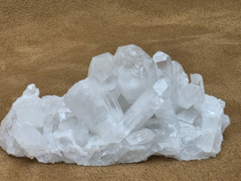 Bergkristal cluster