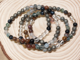 Een nieuw begin kogelarmband 6mm