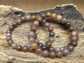 Rode aventurijn armband 8 mm