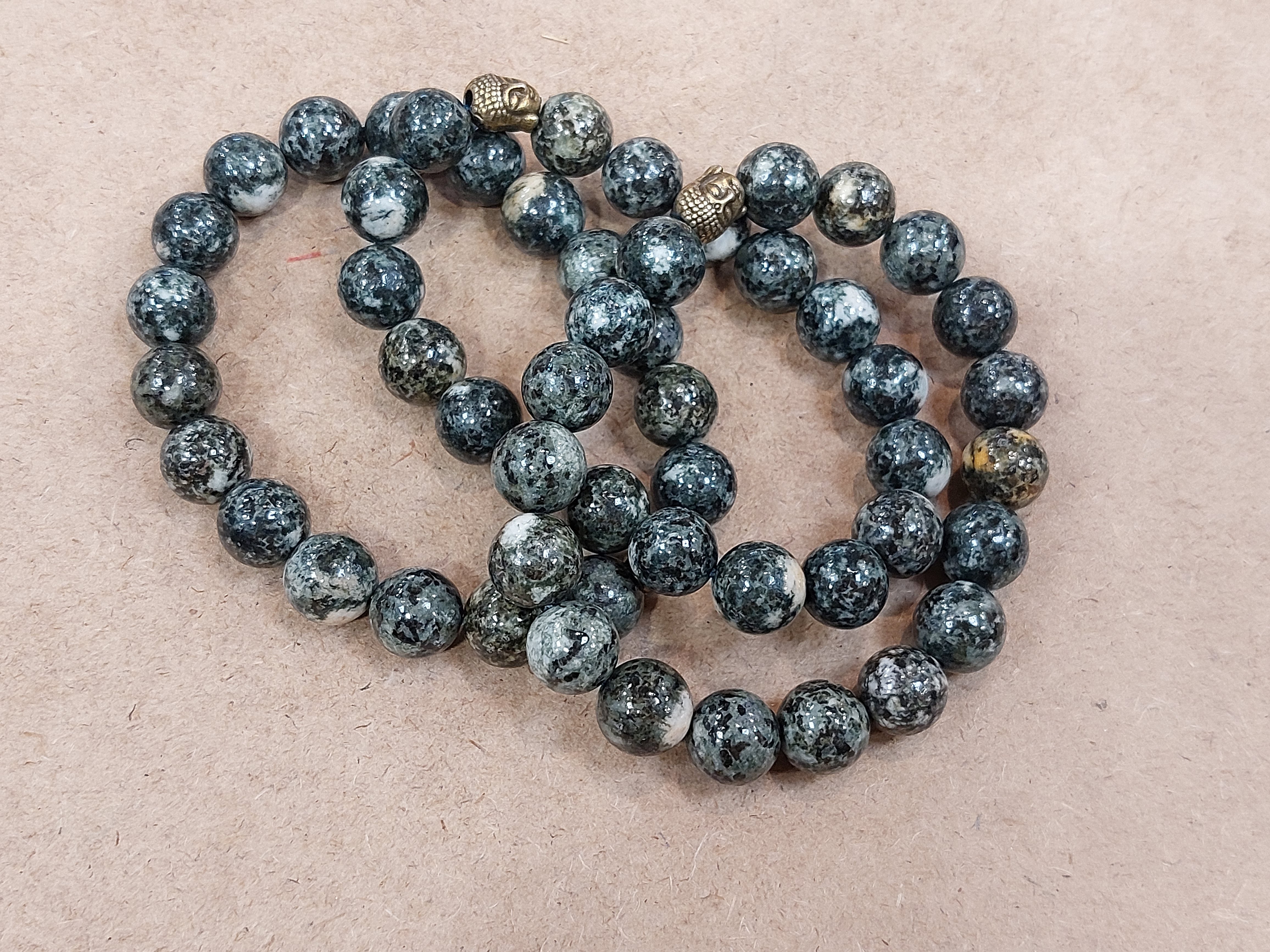 Preseli blue stone armband 10mm
