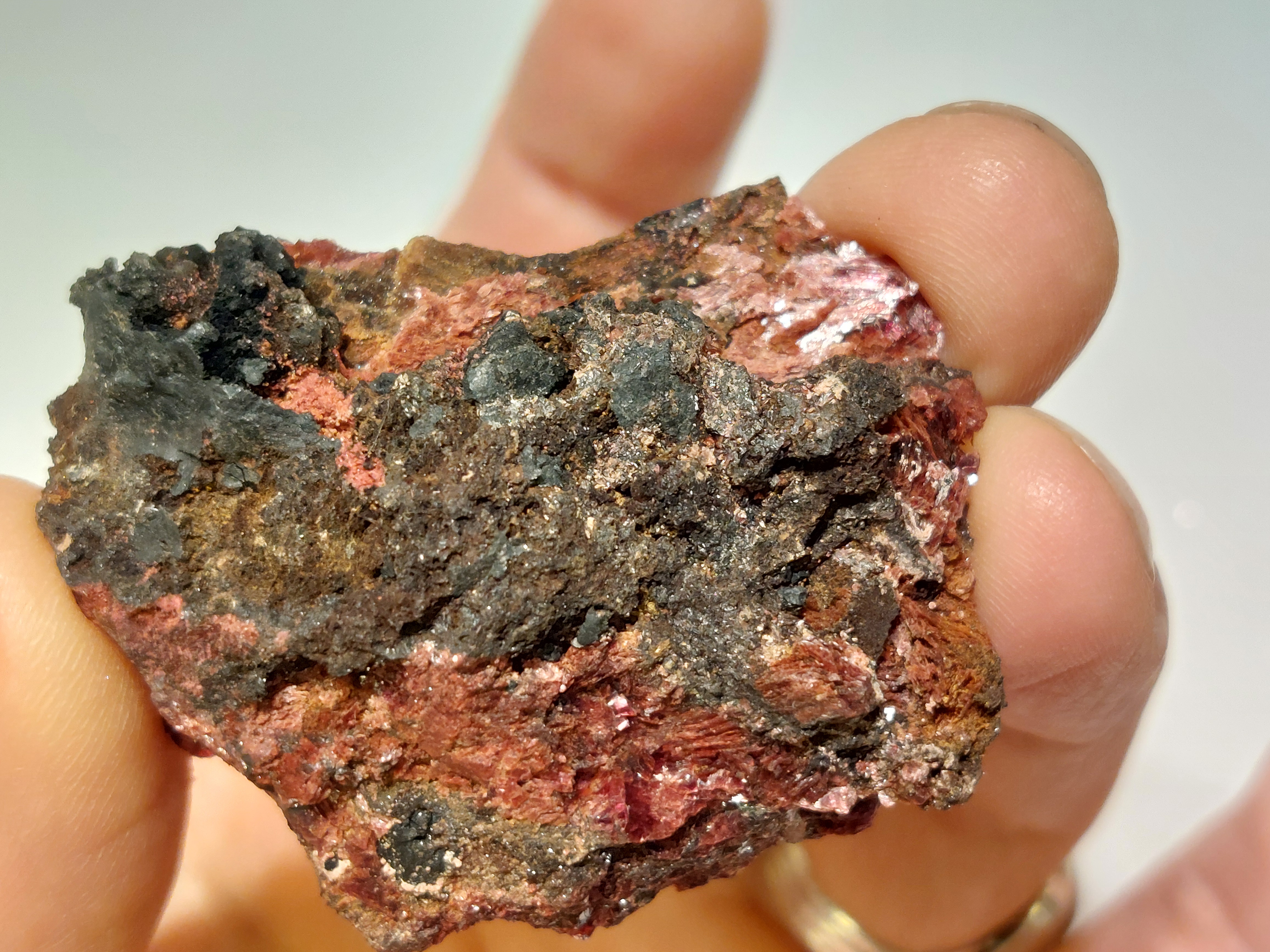 Erytriet cluster gekristalliseerde groeivorm