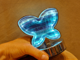 Fluoriet lamp vlindervorm