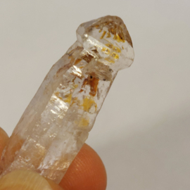 Petroleumkwarts of gouden enhydro kristal