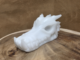 Witte jade/witte steen draak