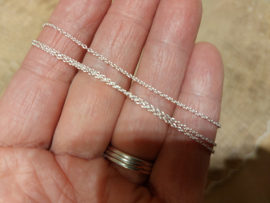 Zilveren ketting 65 cm