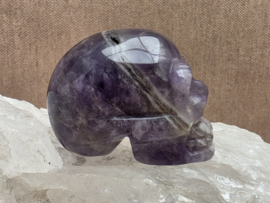 Amethist human skull