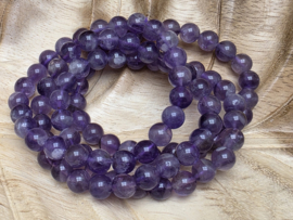 Amethist armband 8 mm