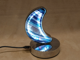 Fluoriet lamp maanvorm