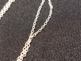 Zilveren ketting 50 cm