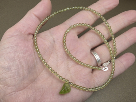 Peridoot ketting met hanger